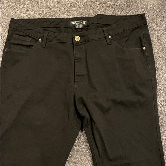 Men’s Blue Seven Denim Lab Black Casual Jeans 44x32 - Picture 2 of 5